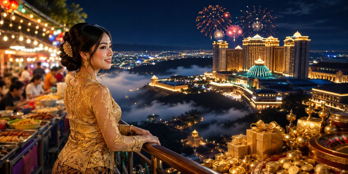 Suasana hiburan di Genting Highlands yang menggambarkan semangat platform ss316