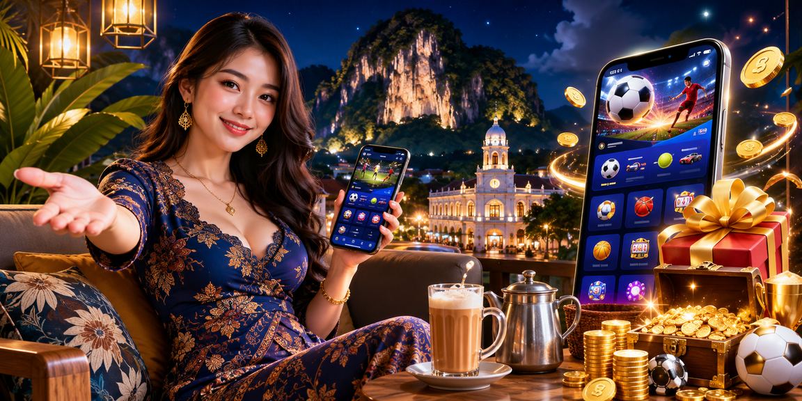 Pengguna di Ipoh membuat deposit untuk sukan maya menggunakan perbankan dalam talian